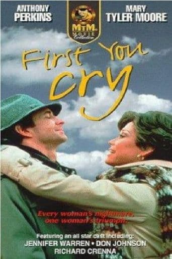 First You Cry poster art