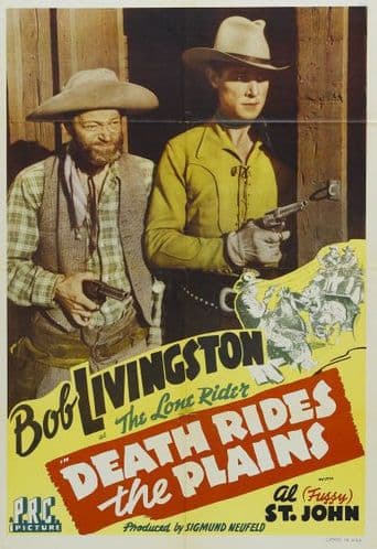 Death Rides the Plains poster art
