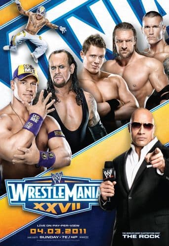 WWE WrestleMania XXVII poster art