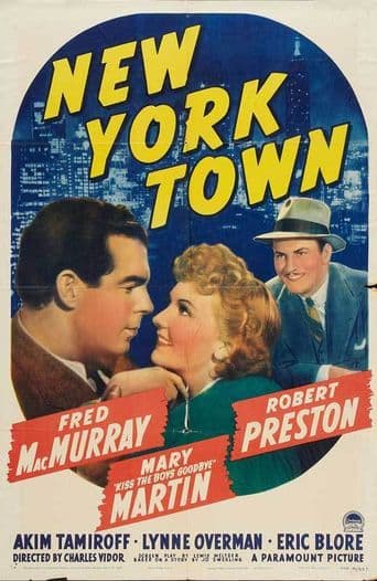 New York Town poster art