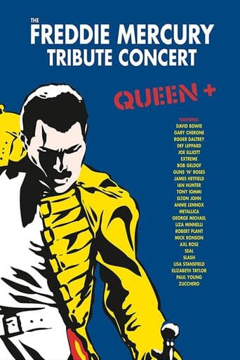 The Freddie Mercury Tribute: Concert for AIDS Awareness poster art