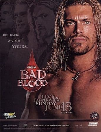 WWE Bad Blood 2004 poster art