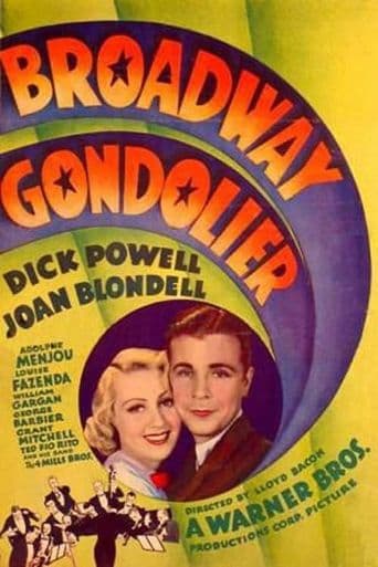 Broadway Gondolier poster art