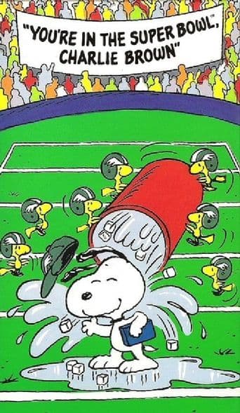 You're in the Super Bowl, Charlie Brown poster art
