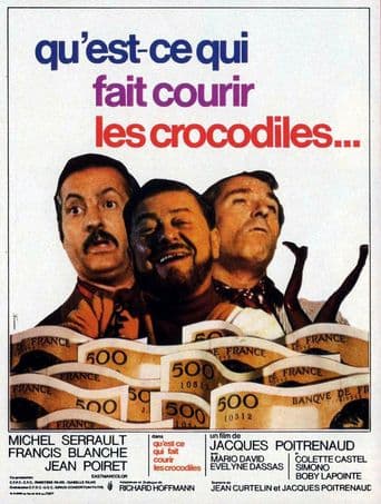 Qu'est-ce qui fait courir les crocodiles? poster art