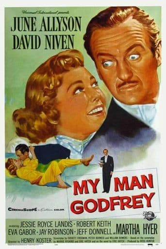 My Man Godfrey poster art