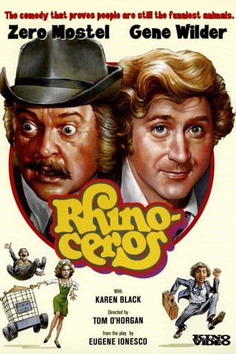 Rhinoceros poster art