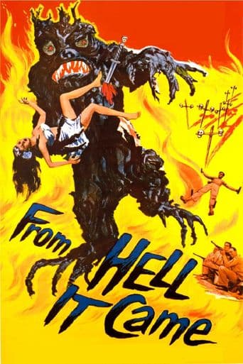 From Hell It Came poster art