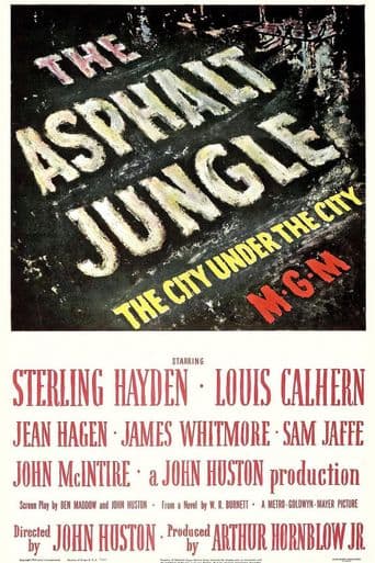 The Asphalt Jungle poster art