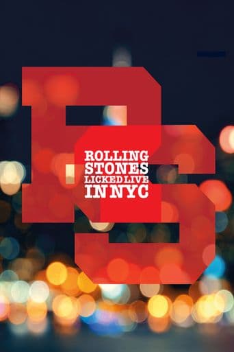 The Rolling Stones - Licked, Live In NYC poster art