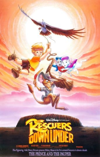 The Rescuers Down Under poster art