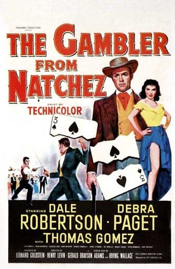 The Gambler From Natchez poster art