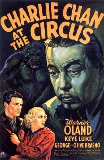 Charlie Chan at the Circus poster art