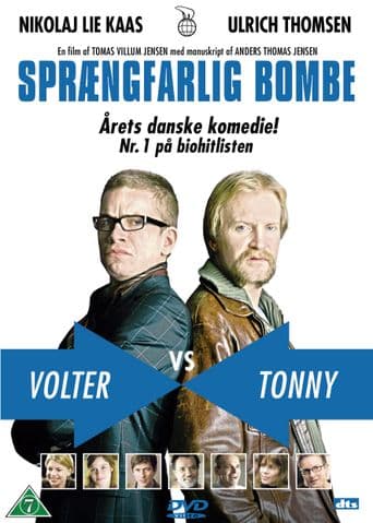 Sprængfarlig bombe poster art