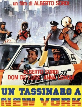 Un tassinaro a New York poster art