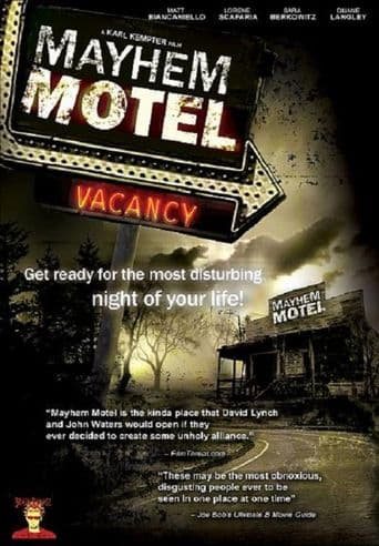 Mayhem Motel poster art