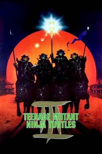 Teenage Mutant Ninja Turtles III poster art