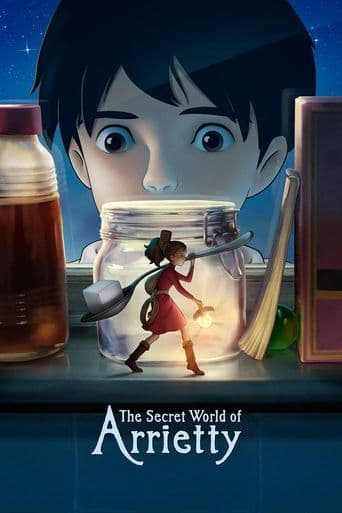 The Secret World of Arrietty poster art
