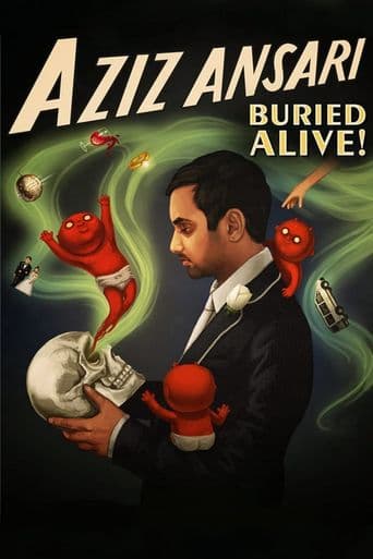 Aziz Ansari: Buried Alive poster art