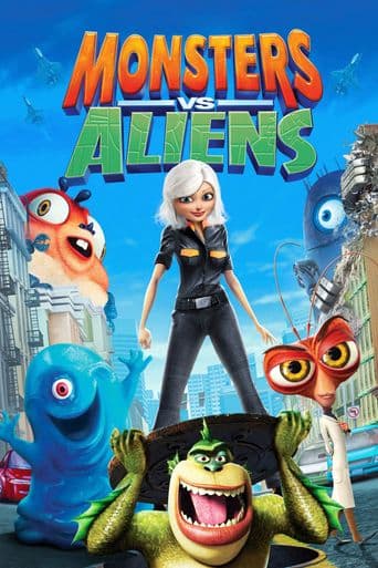 Monsters vs. Aliens poster art