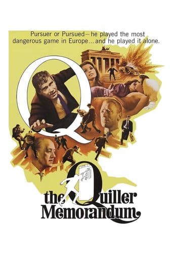 The Quiller Memorandum poster art