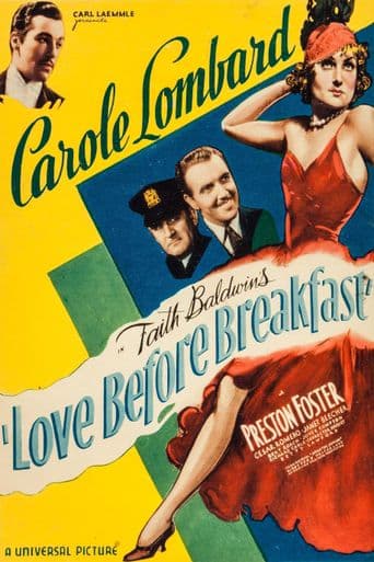 Love Before Breakfast poster art