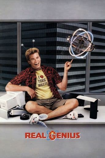 Real Genius poster art