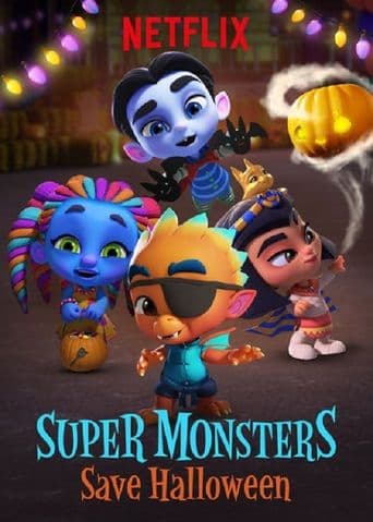 Super Monsters Save Halloween poster art