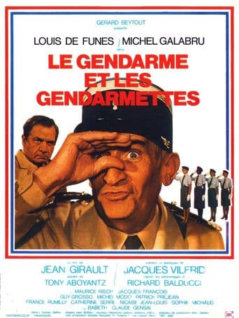 The Gendarme and the Gendarmettes poster art