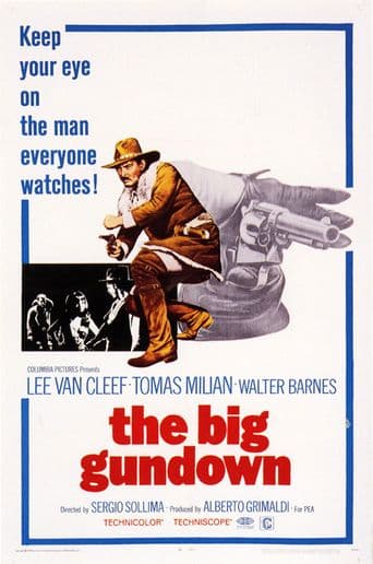 The Big Gundown poster art