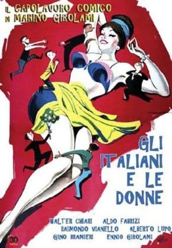 Gli italiani e le donne poster art