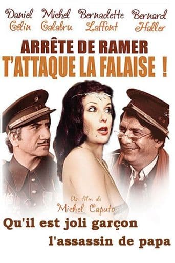 Arrête de ramer, t'attaques la falaise ! poster art