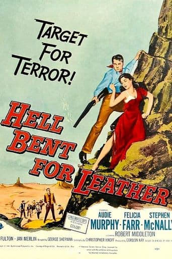 Hell Bent for Leather poster art