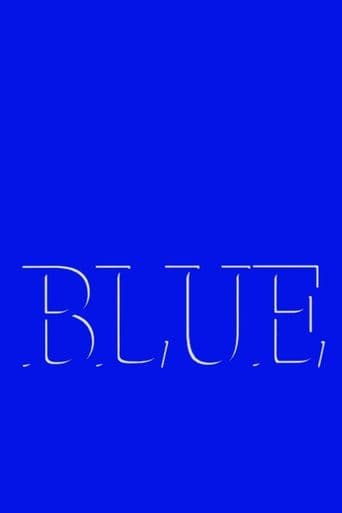 Blue poster art