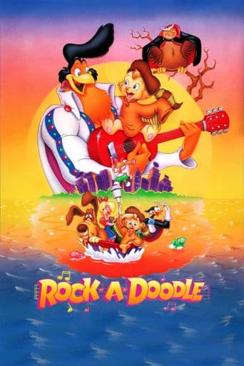 Rock-A-Doodle poster art