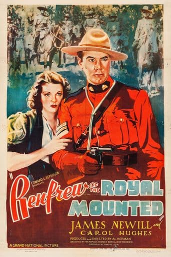 Renfrew of the Royal Mounted poster art