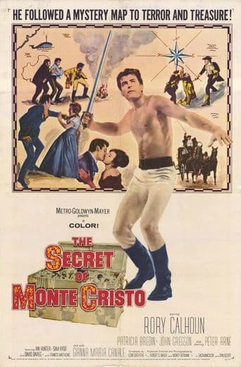 The Treasure of Monte Cristo poster art