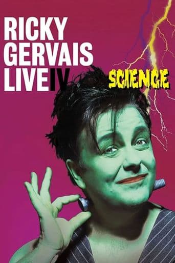 Ricky Gervais: Live IV - Science poster art