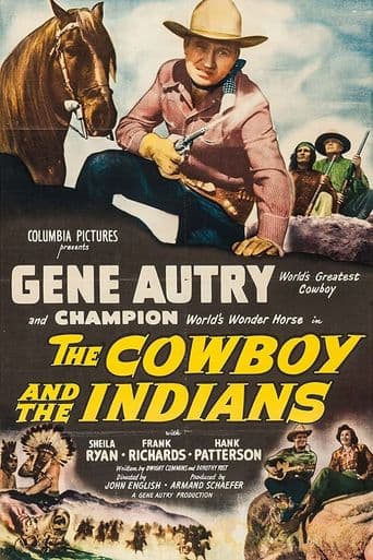 The Cowboy and the Indians poster art