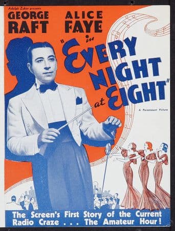 Every Night at Eight poster art