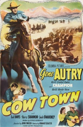 Cow Town poster art