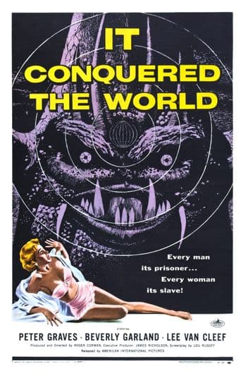 It Conquered the World poster art