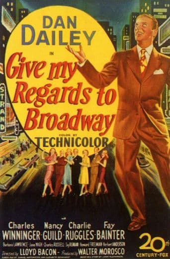 Give My Regards to Broadway poster art