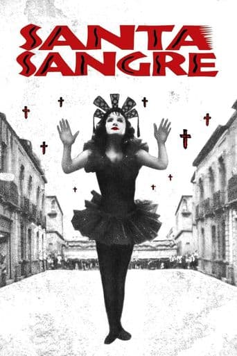 Santa sangre poster art