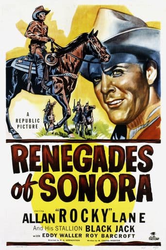 Renegades of Sonora poster art