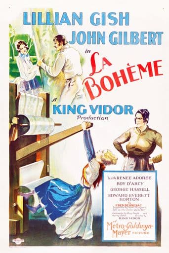 La Bohème poster art