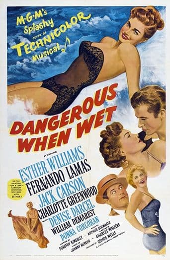 Dangerous When Wet poster art