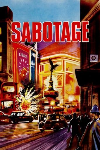 Sabotage poster art