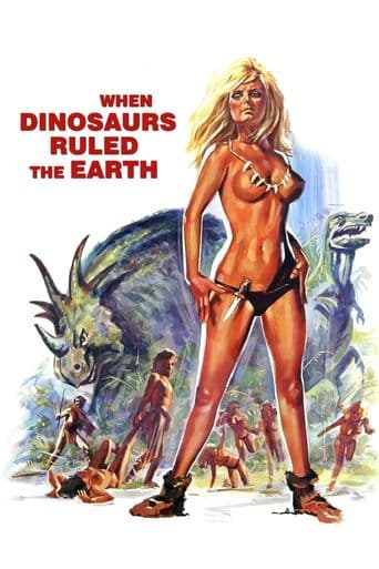 When Dinosaurs Ruled the Earth poster art