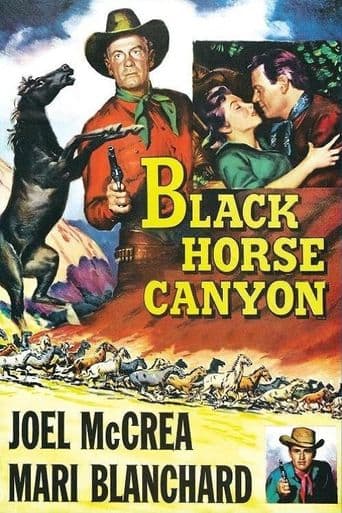 Black Horse Canyon poster art